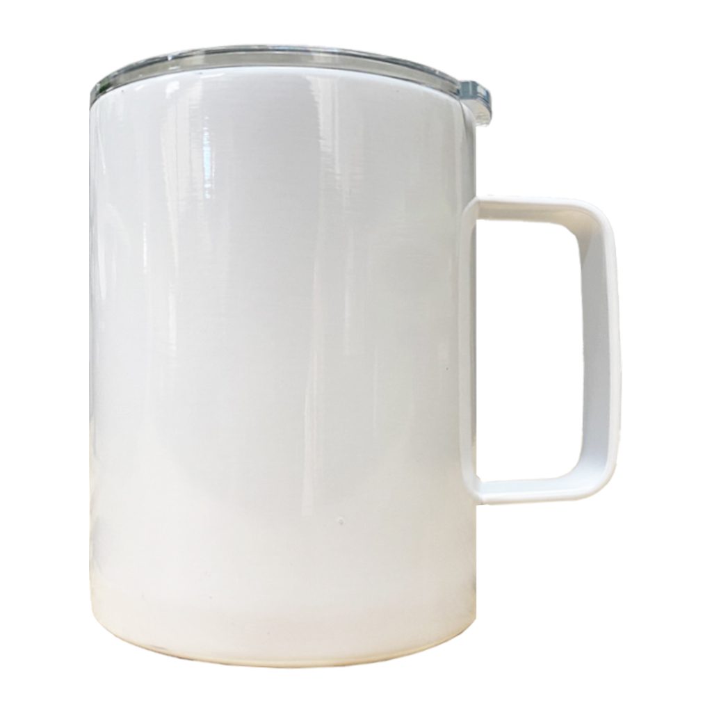 Stainless Travel Mug,White For Sublimation Dye Heat Transfer