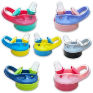 12oz Waterbottle Spare Lids No Wave New Design Cover Image