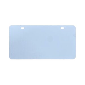 Aluminium License Plate Number Plate Custom Front Blank