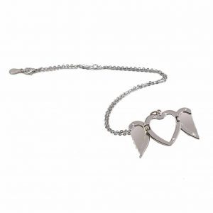 Angel Wings Necklace Sublimation Blank Open