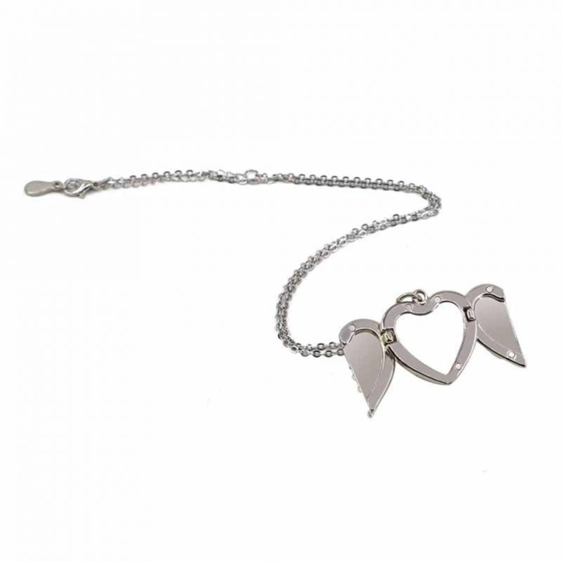 Angel Wings Necklace Sublimation Blank Open