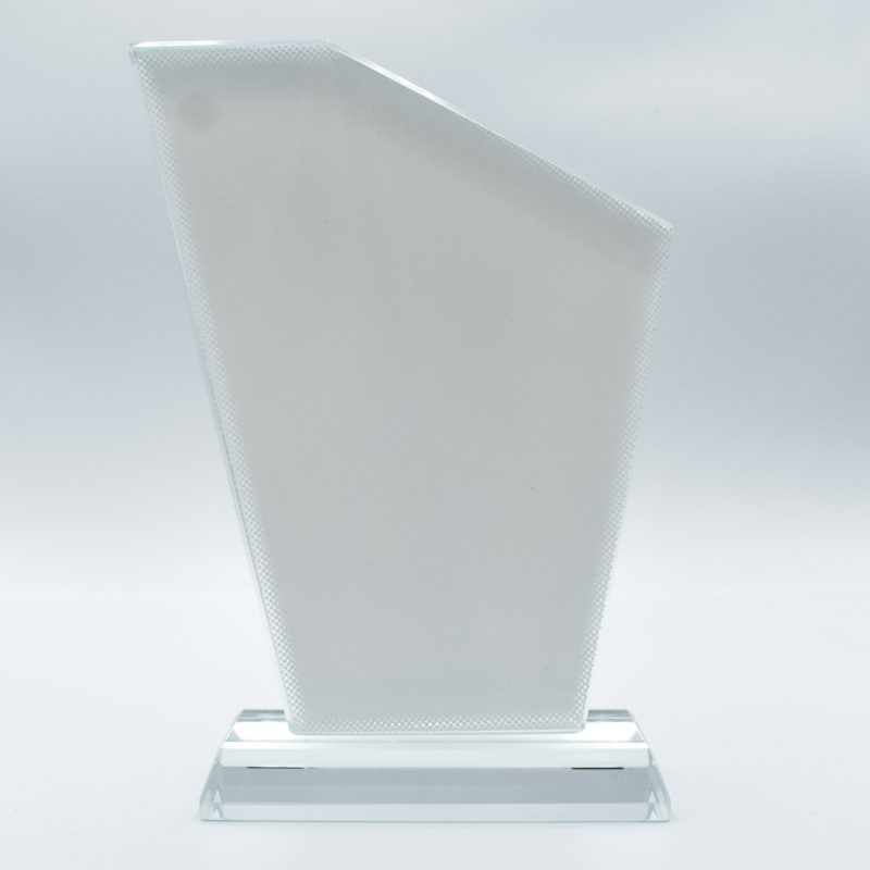 Aztec Crystal Sublimation Blank Trophy Display Rear