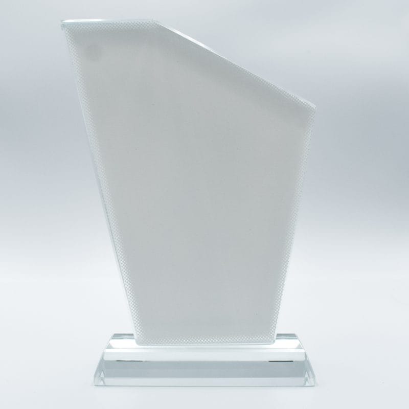 Aztec Crystal Sublimation Blank Trophy Display Rear