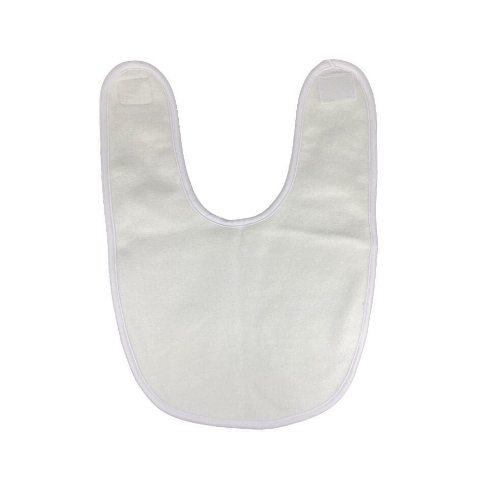 Polyester Fleece Baby Bib Sublimation Blank Sublimation Supplies
