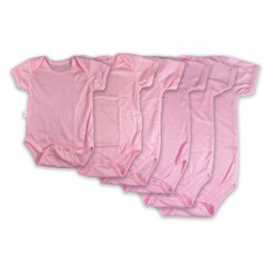 Baby Grow Tee Shirt Pink Cover Sublimation Blank Australia