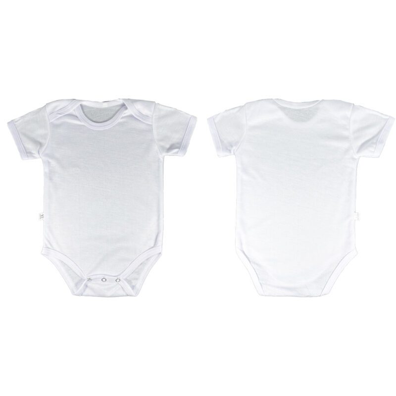 Baby Grow Tee Shirt White Extra Large Sublimation Blank Australia