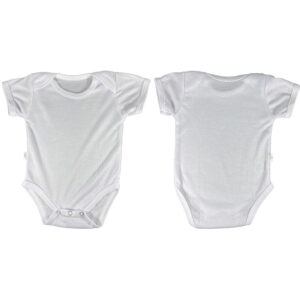 Baby Grow Tee Shirt White Small Sublimation Blank Australia