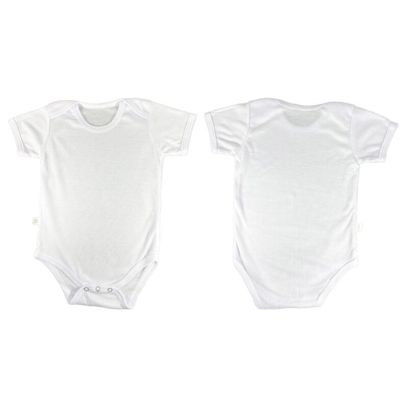 Baby Grow Tee Shirt White XXL Sublimation Blank Australia