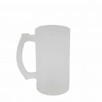 Beer Stein 16oz Frosted Glass Sublimation Blank