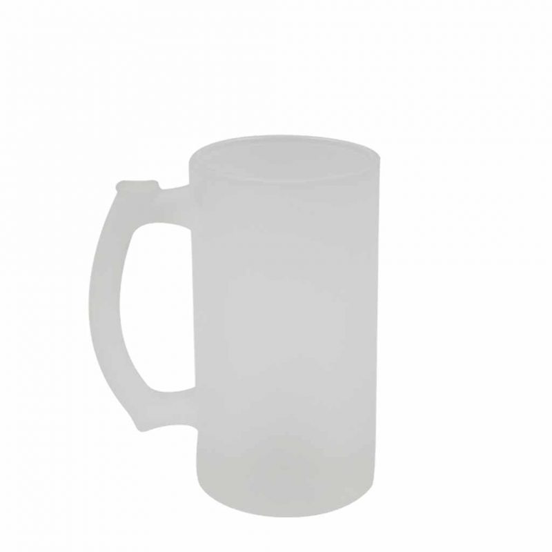 Beer Stein 16oz Frosted Glass Sublimation Blank