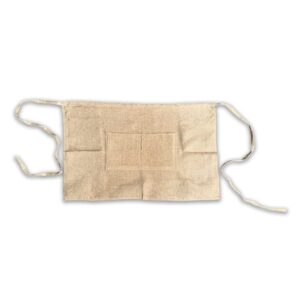 Burlap Waist Apron Front Straps