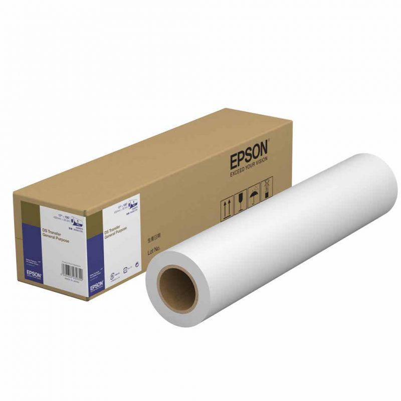 17" 100ft Roll Epson General Purpose Dye Sublimation Paper
