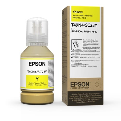 Epson 140ml UltraChrome Dye Sublimation Ink Yellow