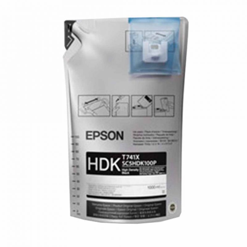 Epson 1L UltraChrome Dye Sublimation Ink Ultra Black HDK