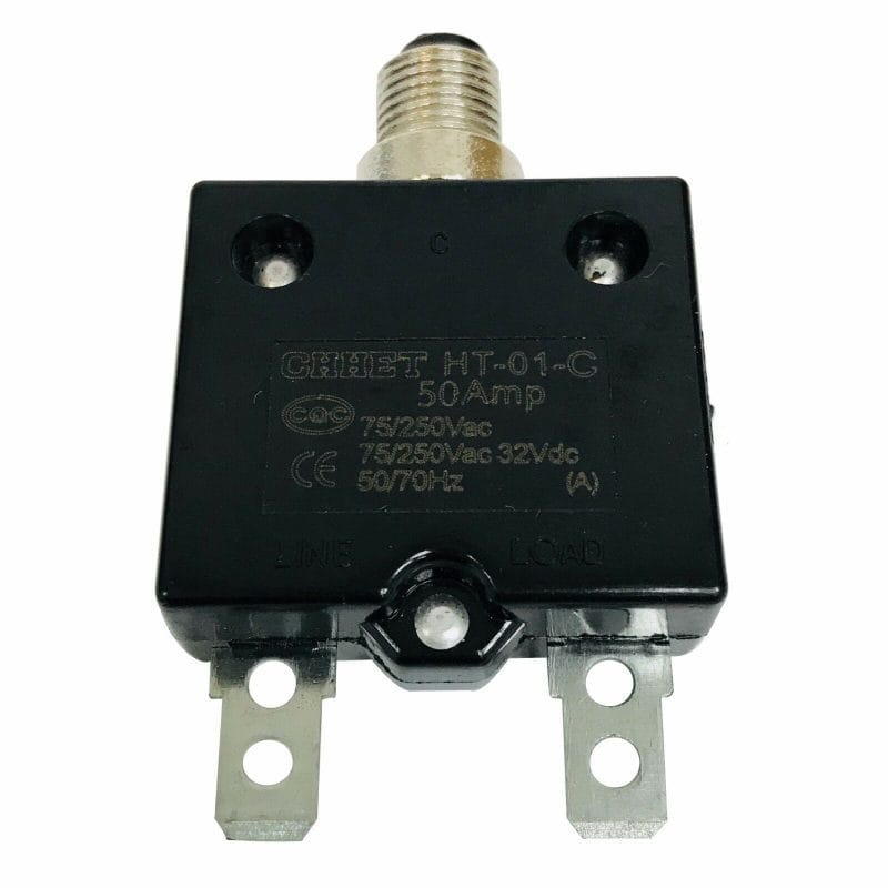 Circuit Breaker Replacemement Part For Sublimation Supplies Heat Presses Top