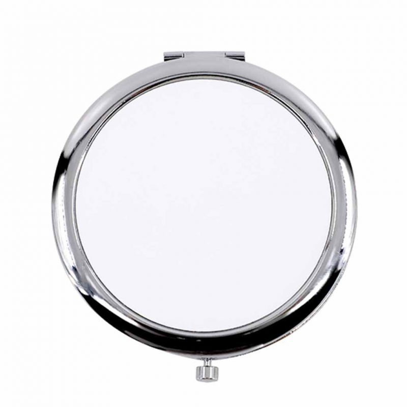 Compact Mirror Sublimation Blank Australia Silver Cosmetic Beauty