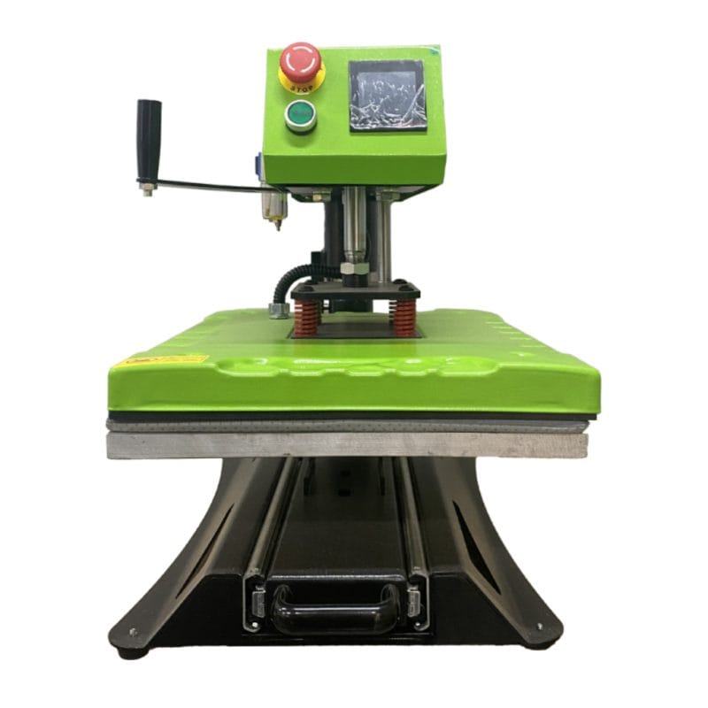 Digital Swing Away Heat Press Sliding Tray Pneumatic x inches x cm Front