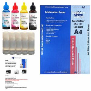 Epson ET1810 Dye Sublimation Printer Conversion Kit Koala Ink Sure Colour Paper