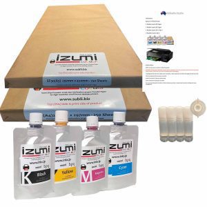 Epson ET7750 Dye Sublimation Printer Conversion Kit Izumi Ink Paper