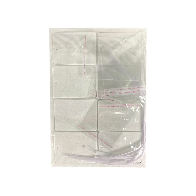 Felt Air Freshner 8 Pack Packaging Sublimation Blank Australia