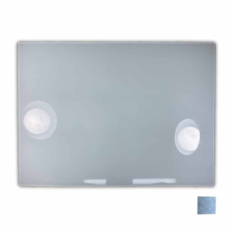 Glass Cutting Board Sublimation Blank Large Gloss Back