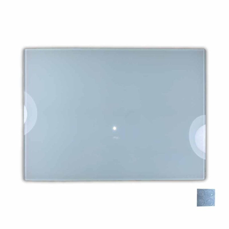 Glass Cutting Board Sublimation Blank Small Gloss Back