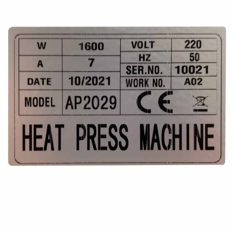 H32019 Heat Press Sliding Base Australia Auplex Quality Cheap Best Value Plate 38 cm 15 Inch