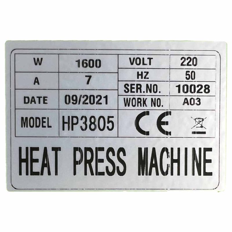 H48051 Heat Press Swing Away Sliding Base Australia Auplex Quality Cheap Best Value Plate