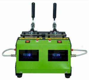 H61821 Digital Dual Mug Seperate Controlers Heat Press Front