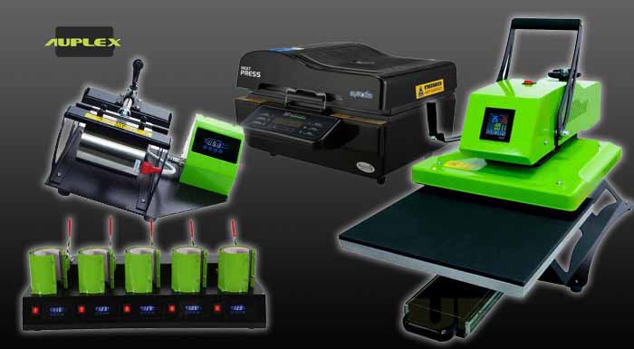 AUPLEX Heat Presses from Sublimation Supplies HTV DTF