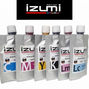 Izumi Dye Sublimation Ink CMYK LC LM 6 Pack 100ml sub