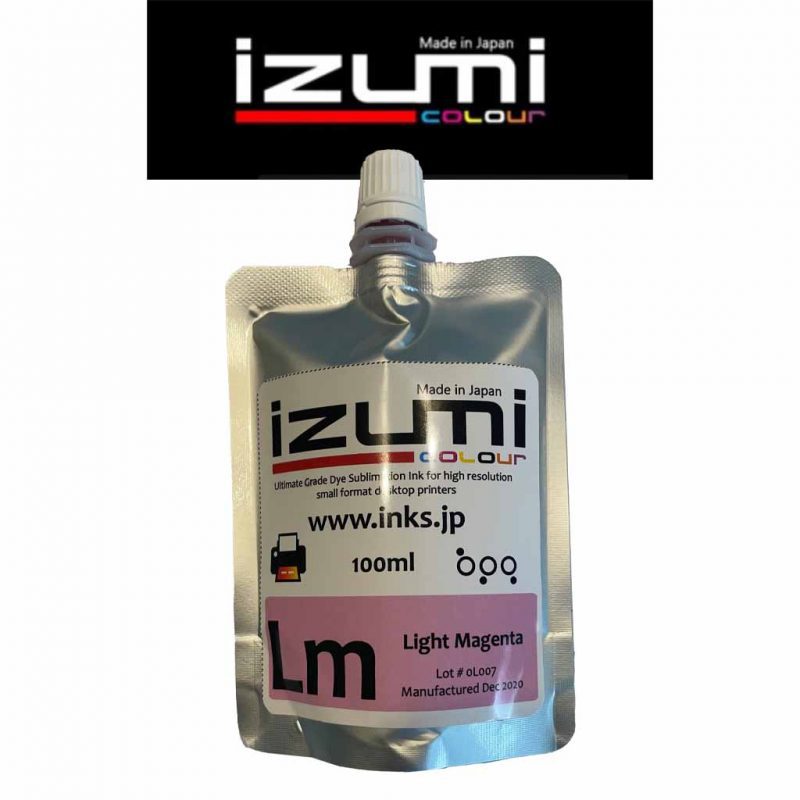 Izumi Dye Sublimation Ink LM Light Magenta 100ml sub