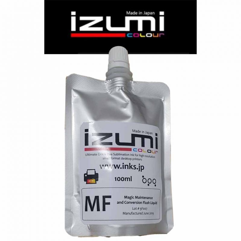 Izumi Dye Sublimation Magic Cleaning Solution Flush 100ml sub