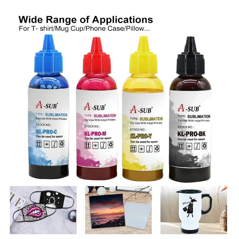 Koala Dye Sublimation Pro Ink Applications