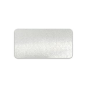 Large Rectangle Name Badge Acrylic Back