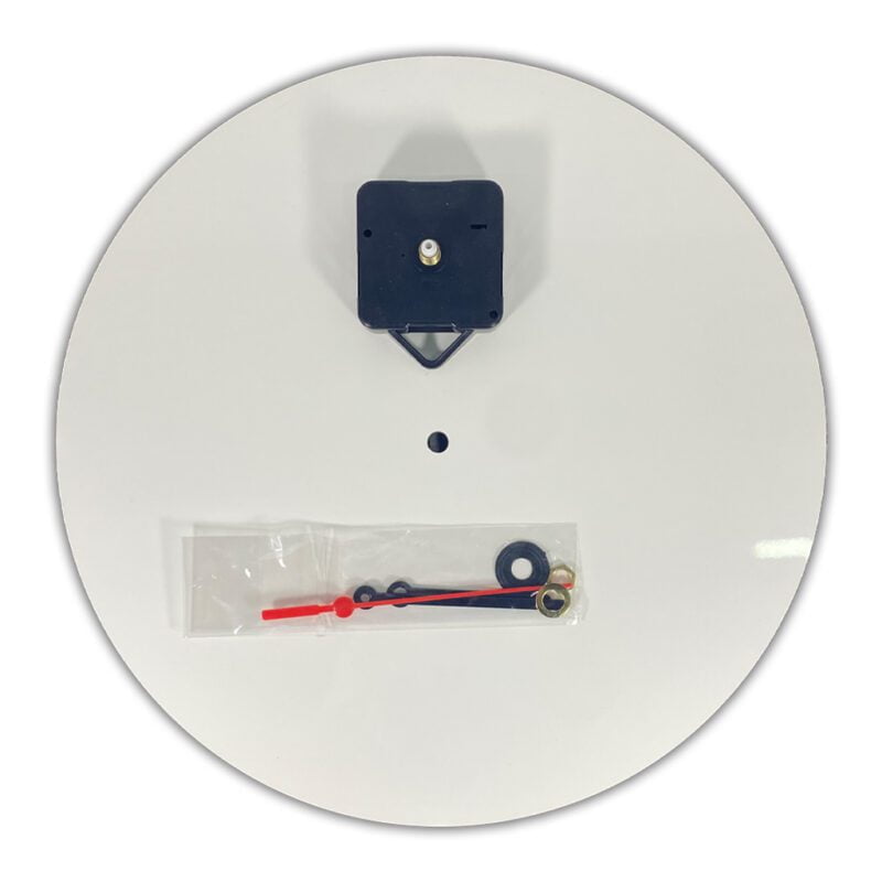 MDF Analog Clock with hands included 30cm all parts