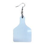 MDF Ear Ring Cowtag Sublimation Blank J 1