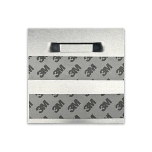 Medium Aluminium Shadow Mount Bracket Adheasive Side