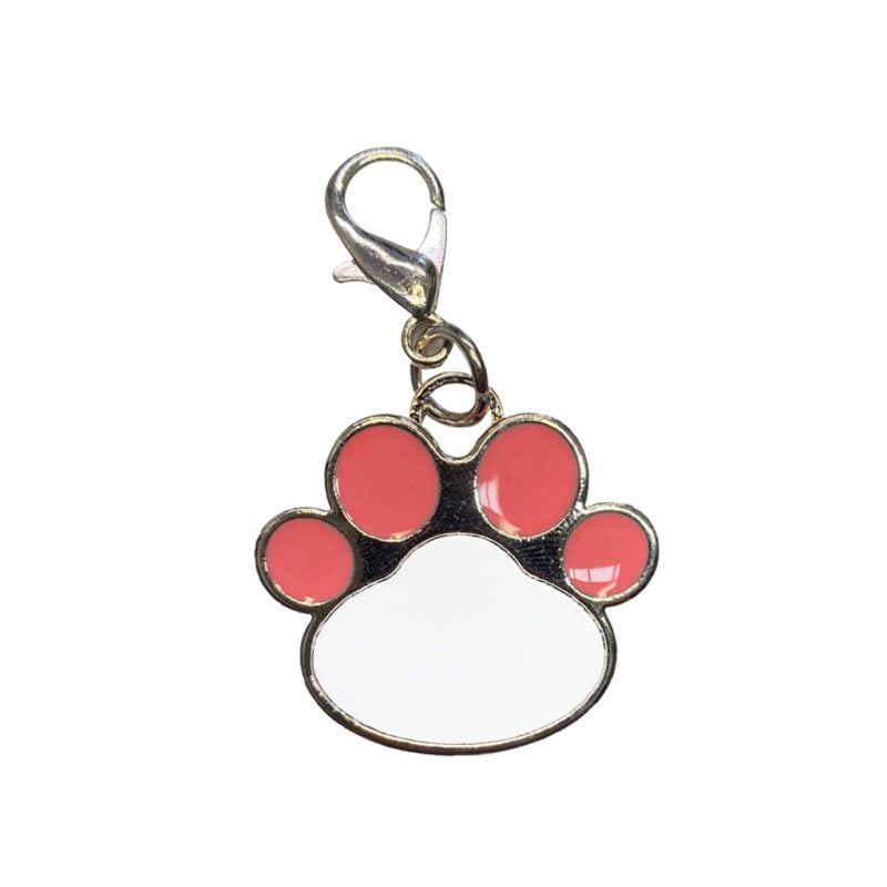 Metal Cat Tag Pink Sublimation Blank Australia