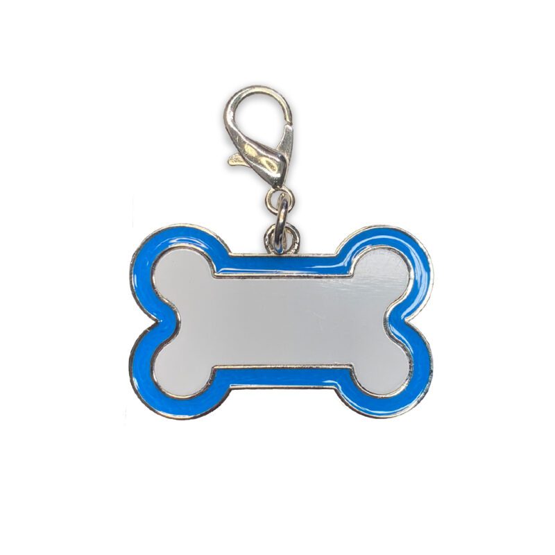 Metal Dog Tag Blue Sublimation Blank Australia