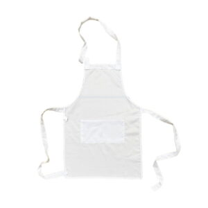 Polyester Kids Apron Full Coverage Sublimation Blank Australia Back
