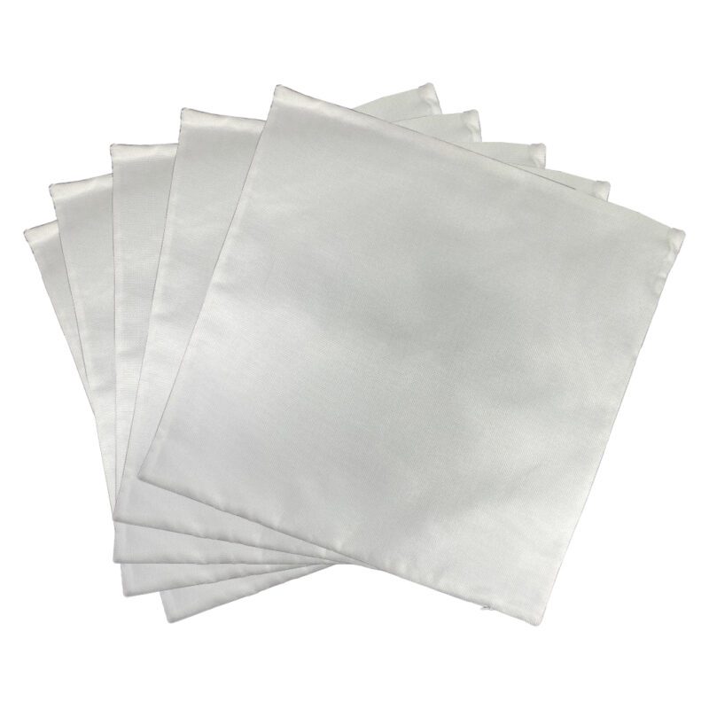 Pure White Pillow Cover Pack Of 5 Sublimation Blank Australia 1