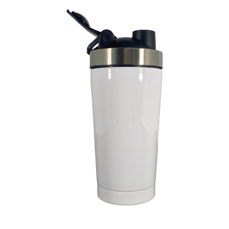 Stainless Steel Magic Mix Protein Cocktail Shaker Lid Open Sublimation Blank Australia