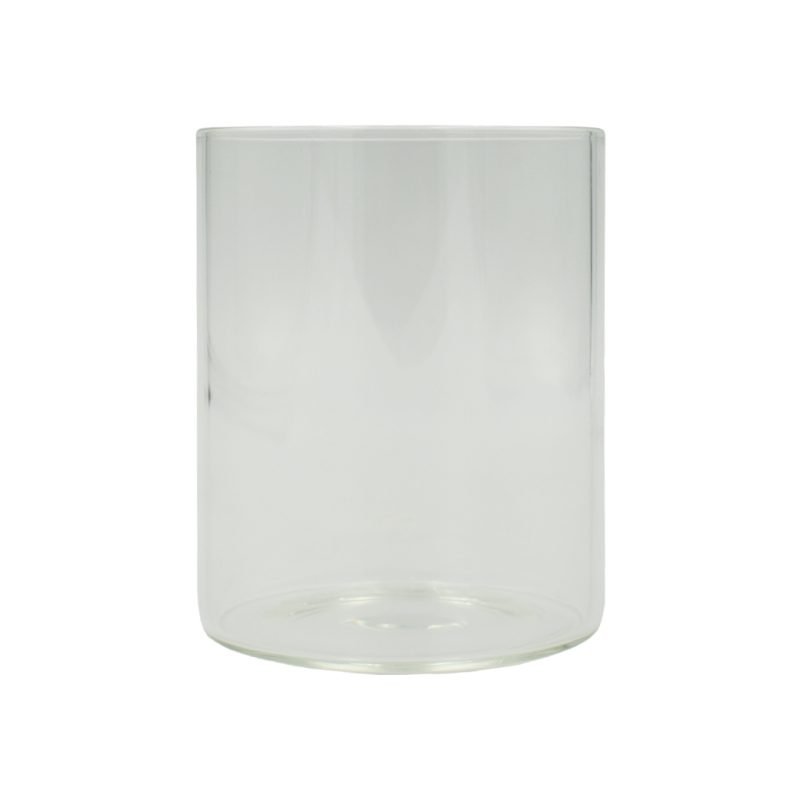 Sublimation Candle Glass Clear Front Full Product Lid OFF