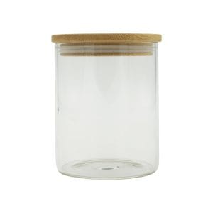 Sublimation Candle Glass Clear Front Full Product Lid On