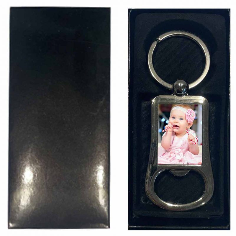 Sublimation Keyring Blank Rectangle Bottle Opener Printed