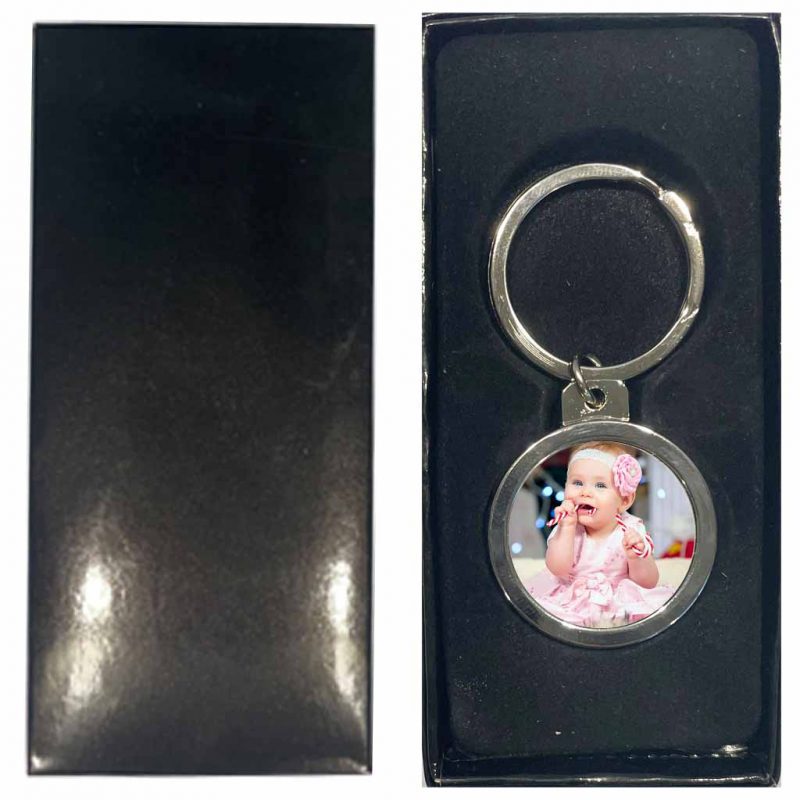 Sublimation Keyring Blank Round Rear Bottle Opener Printed