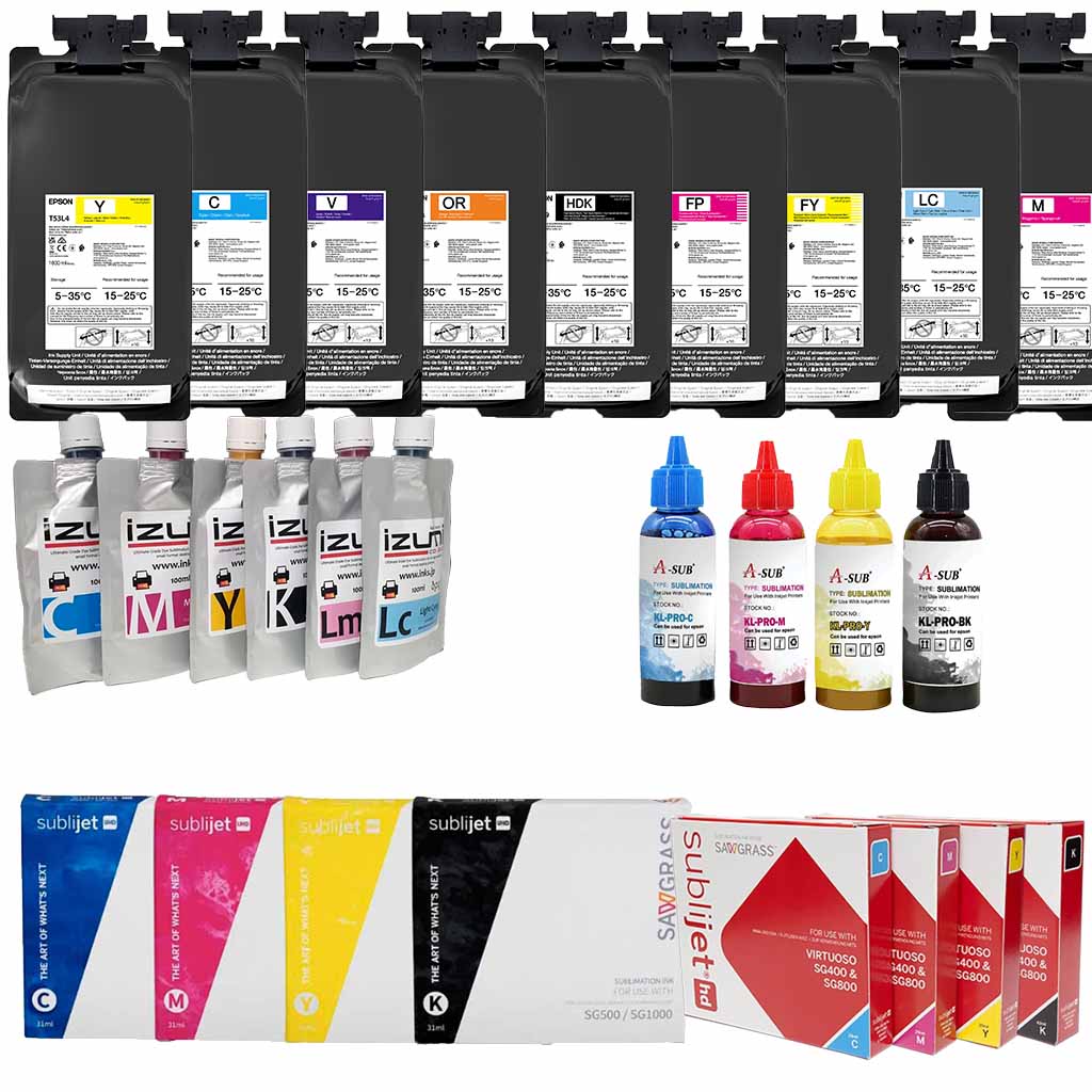 Sublimation Sub Ink Epson Koala Sawgrass Sublijet Izumi Australia
