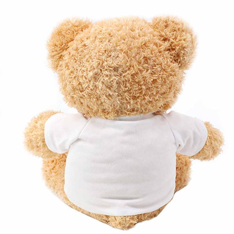 Sublimation Teddy Bear Plush Toy Back