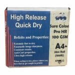 Sure Colour Pro HR Quick Dry High Release A4 Plus 100gsm Roll Paper